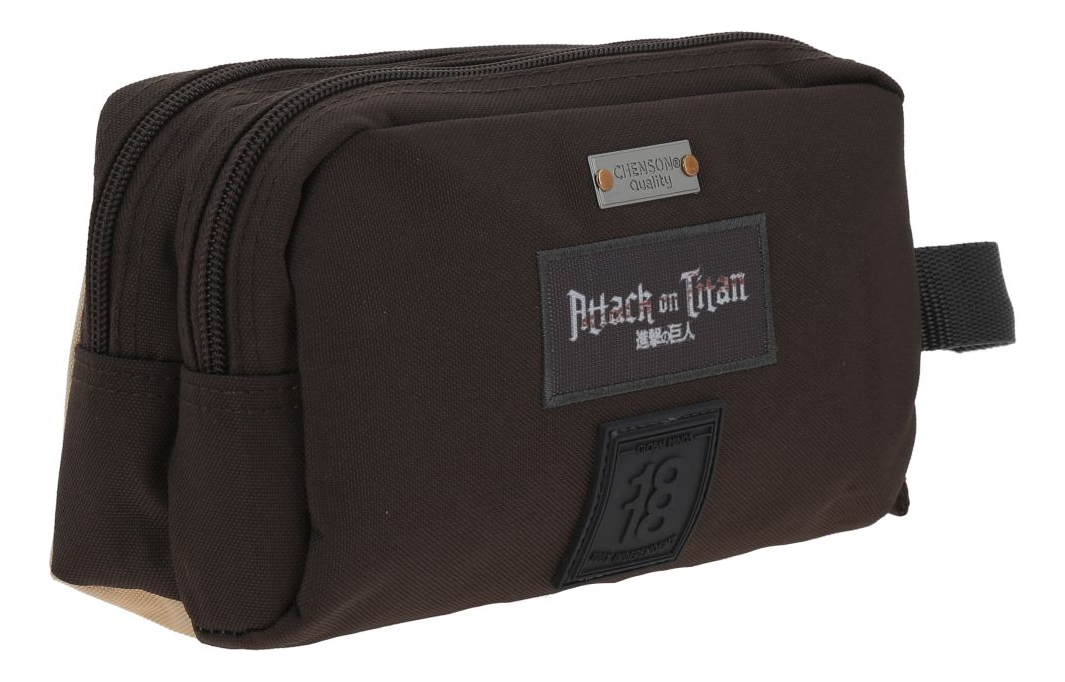 Lapicera Estuche Escolar Chenson Attack On Titan Mobil 5