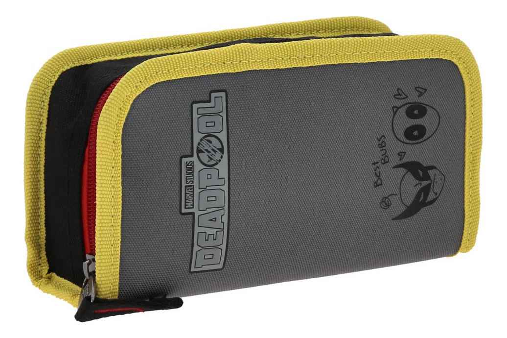 Lapicera Estuche Escolar Chenson Deadpool Juvenil Pulver 2