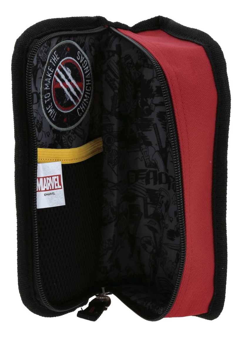 Lapicera Estuche Escolar Chenson Deadpool Juvenil Trulo 4