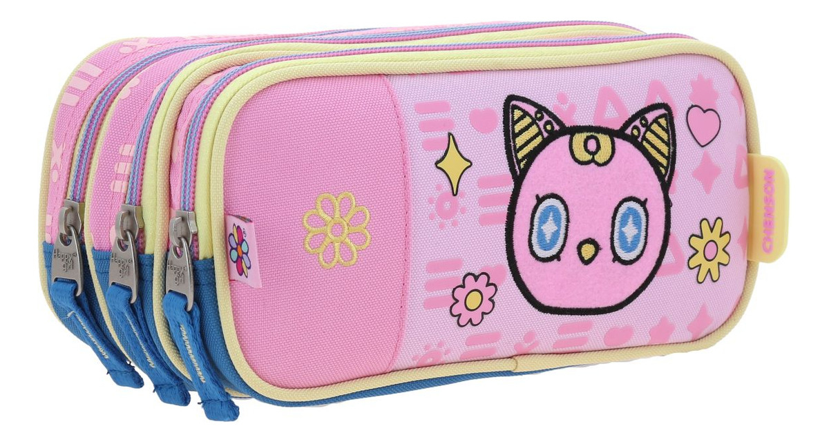 Lapicera Estuche Escolar Chenson Happy Girl Gispy Hg70356-p 2