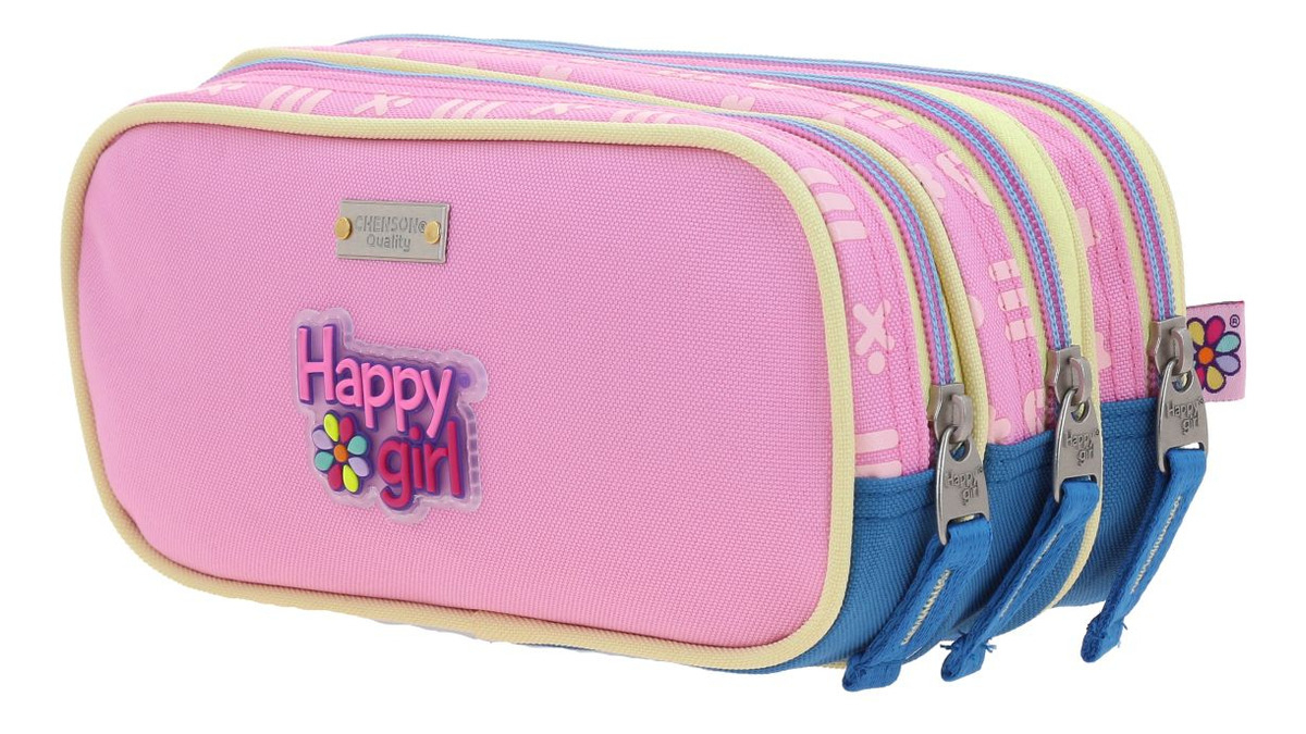 Lapicera Estuche Escolar Chenson Happy Girl Gispy Hg70356-p 5