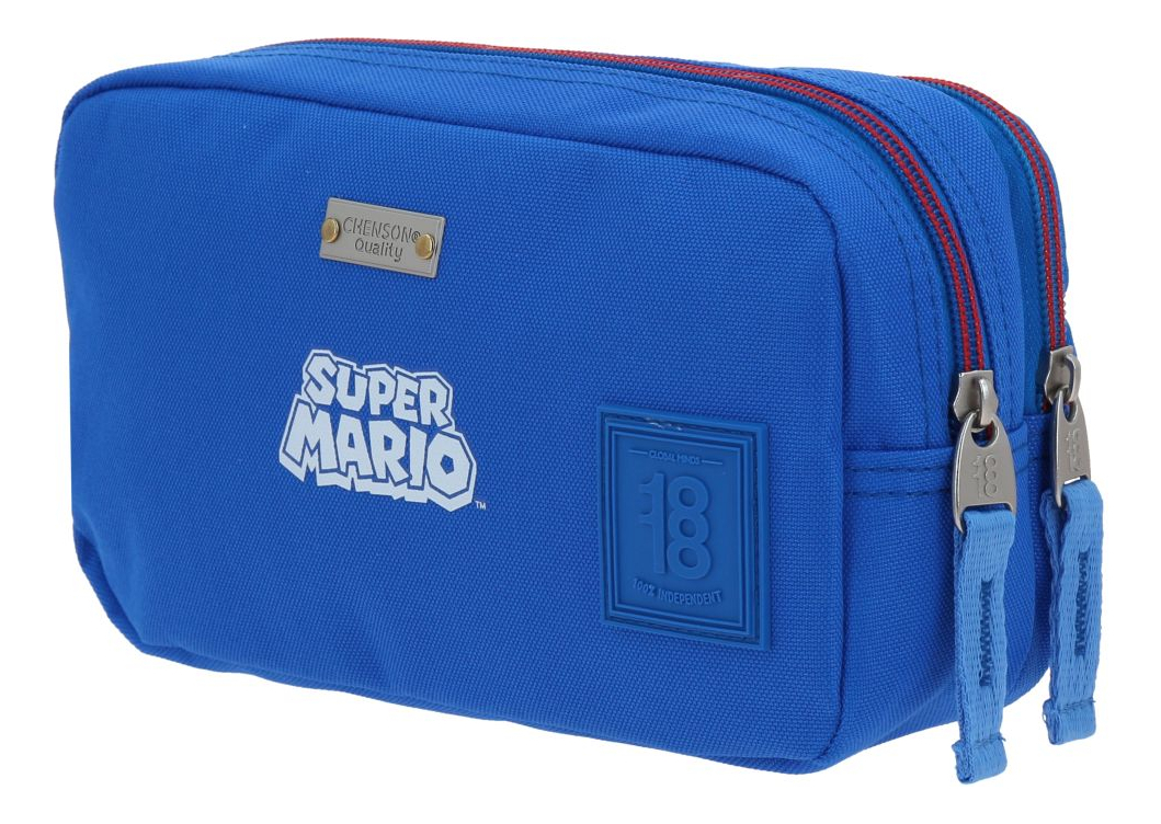 Lapicera Estuche Escolar Chenson Mario Flacster Mb70327-9 - vista 2