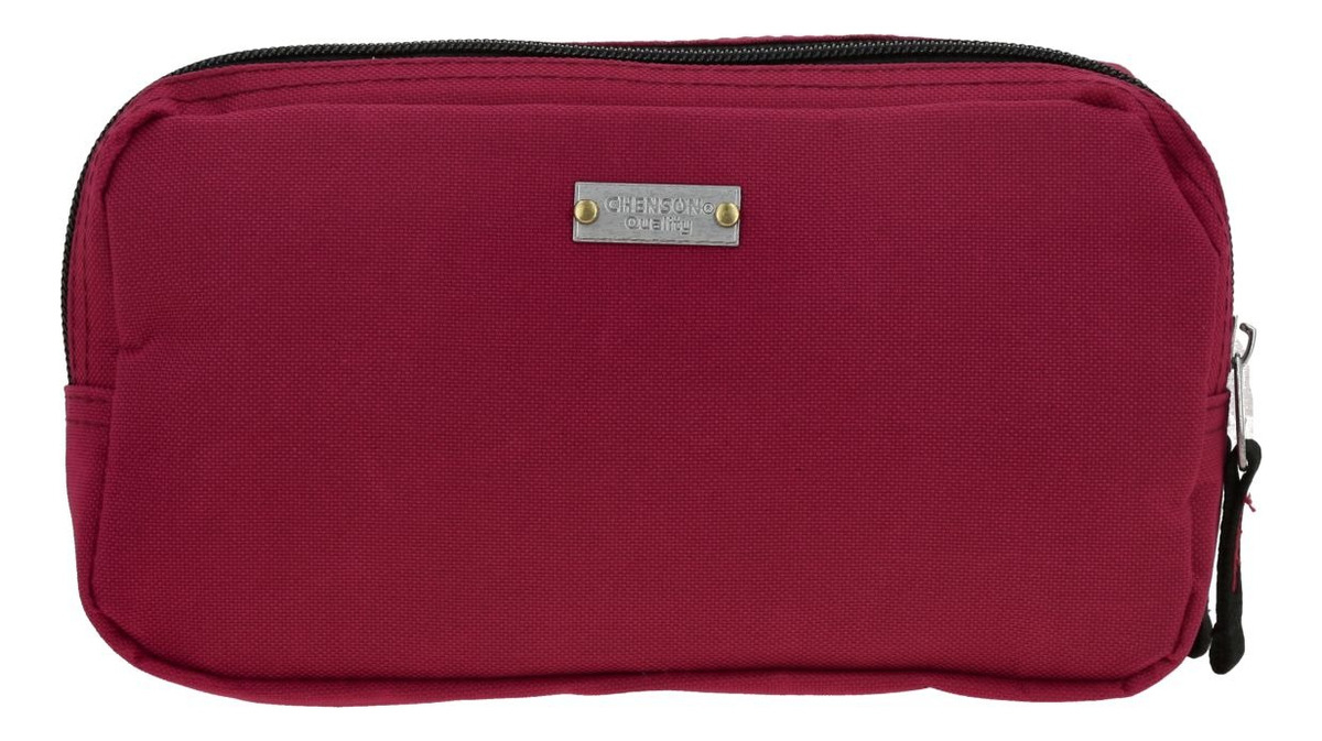 Lapicera Estuche Escolar Chenson Miles Morales Grafo Niño Color Bordó Lisa 3