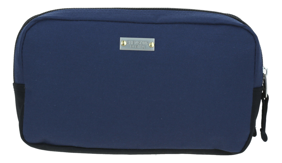 Lapicera Estuche Escolar Chenson Pro Colors Raze Juvenil Color Azul Marino - vista 2