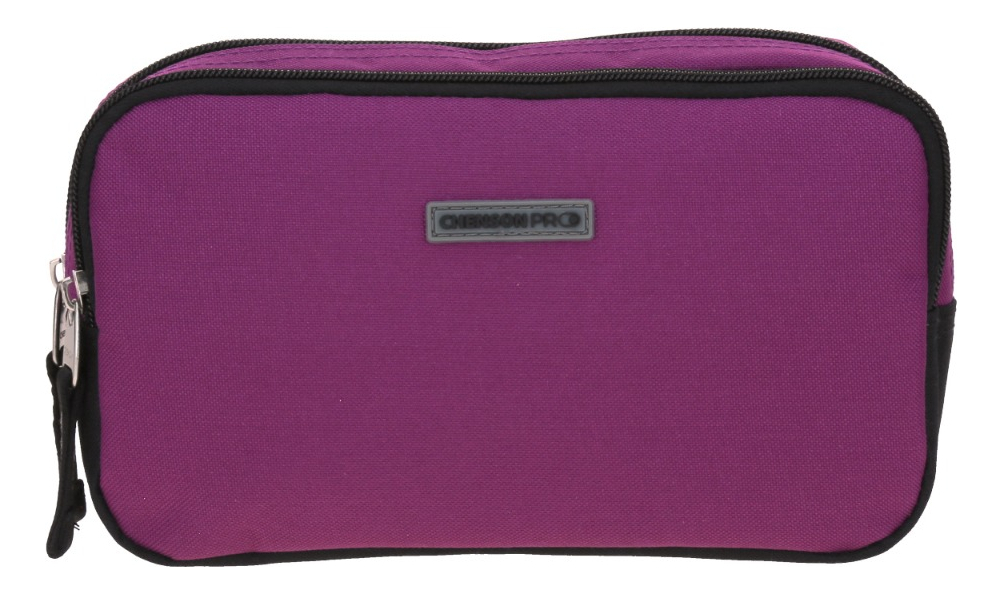 Lapicera Estuche Escolar Chenson Pro Colors Raze Juvenil Color Vino