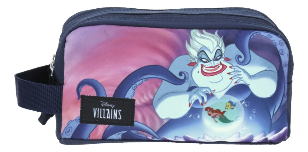 Lapicera Estuche Ursula Chenson Villanas Sirenita Vi65799-9 Color Azul Marino
