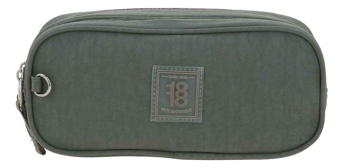 Lapicera Juvenil Chenson 1818 Verde Militar Unisex Zilp Liso