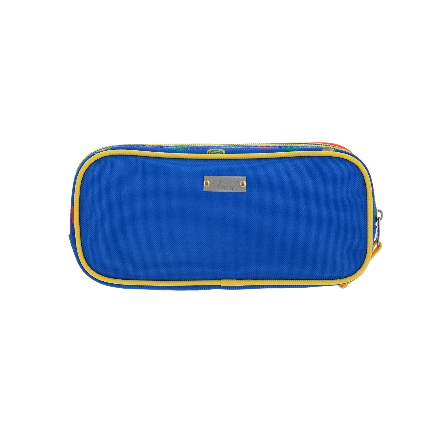 Lapicera Mario Bros by Chenson Azul con Triple Compartimento para Niño 4