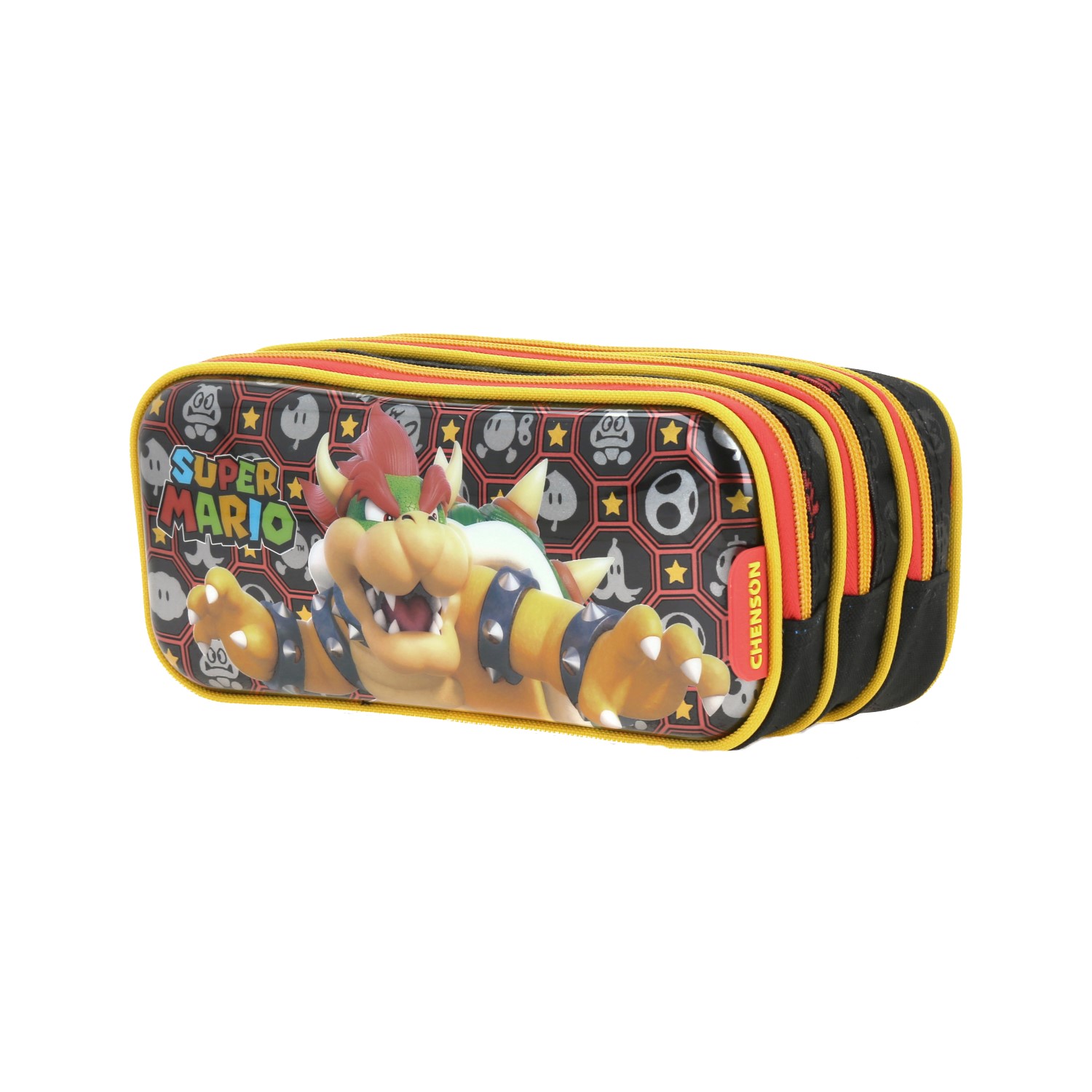 Lapicera Mario Bros by Chenson negra para uso escolar infantil – Estuche escolar práctico 2