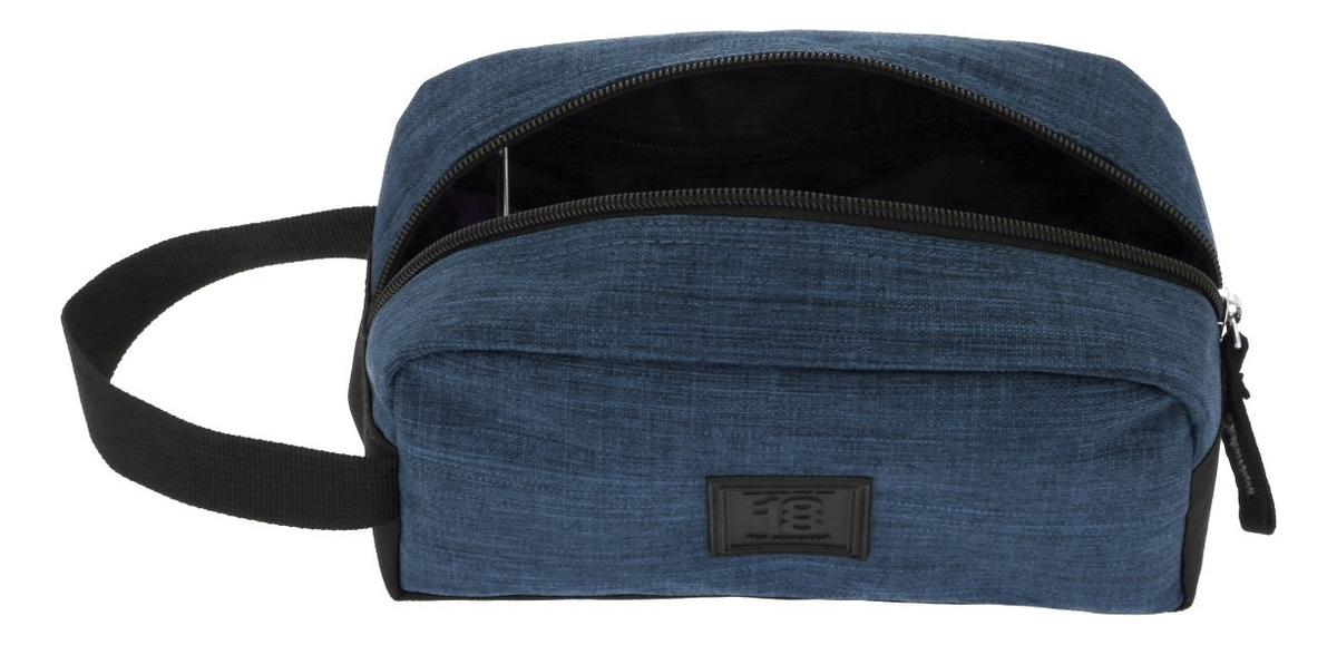 Lapicera Neceser 1818 Chenson Hop Juvenil Color Azul Oscuro Liso 5