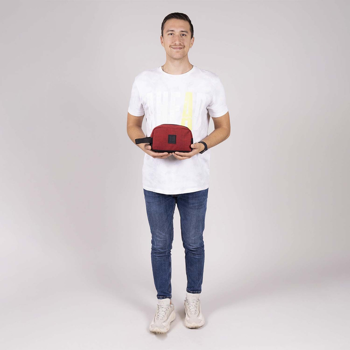 Lapicera Neceser 1818 Chenson Hop Juvenil Color Rojo Liso - vista 2