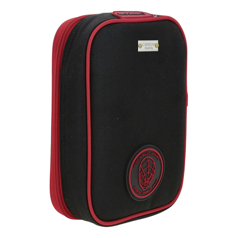 Lapicera Negra Con Araña 3d Miles Morales Chenson Caps 2