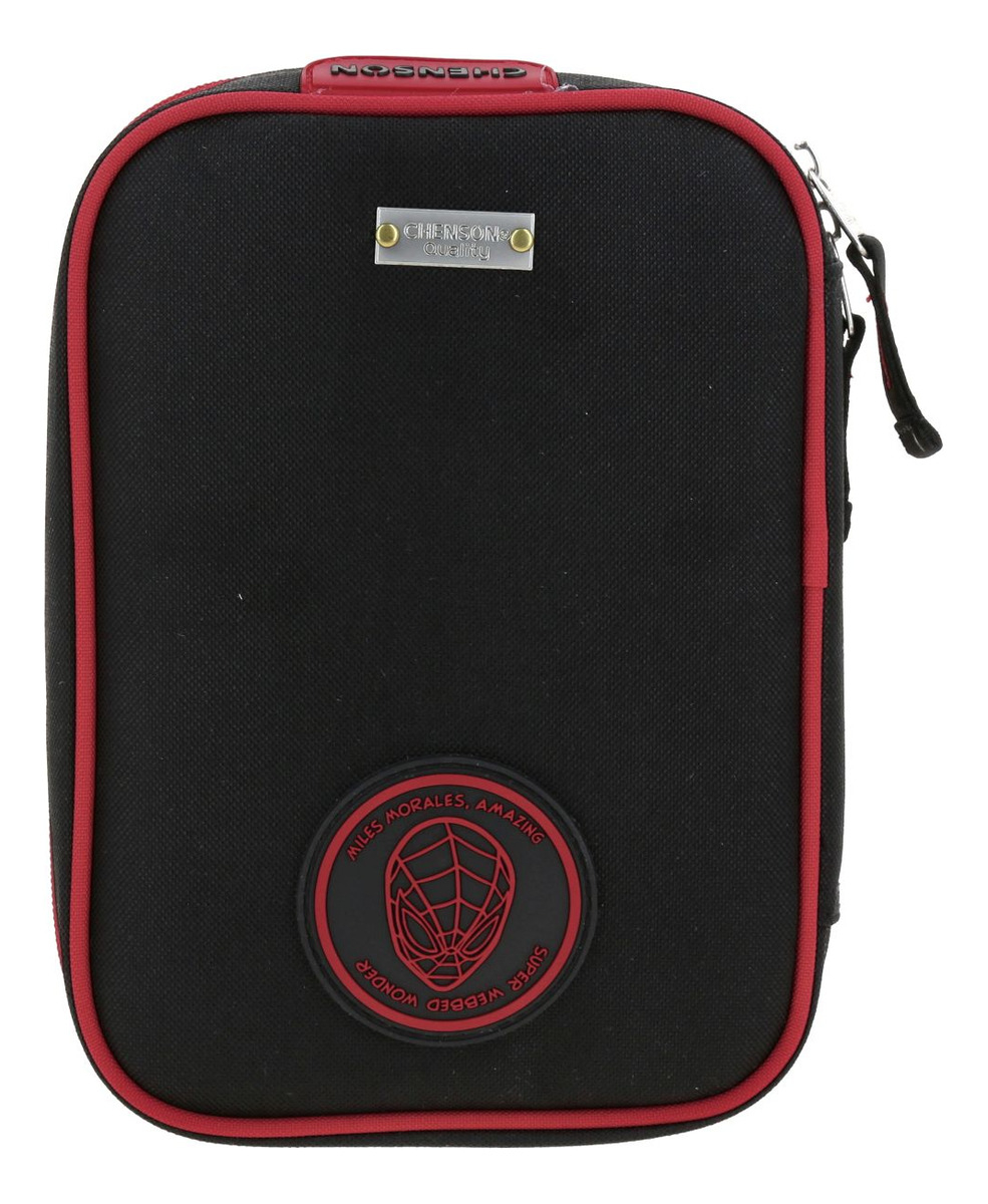 Lapicera Negra Con Araña 3d Miles Morales Chenson Caps 4