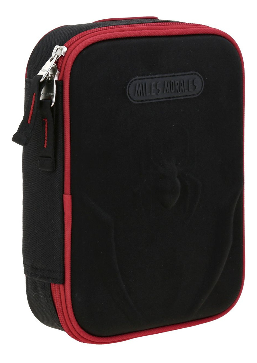 Lapicera Negra Con Araña 3d Miles Morales Chenson Caps 5