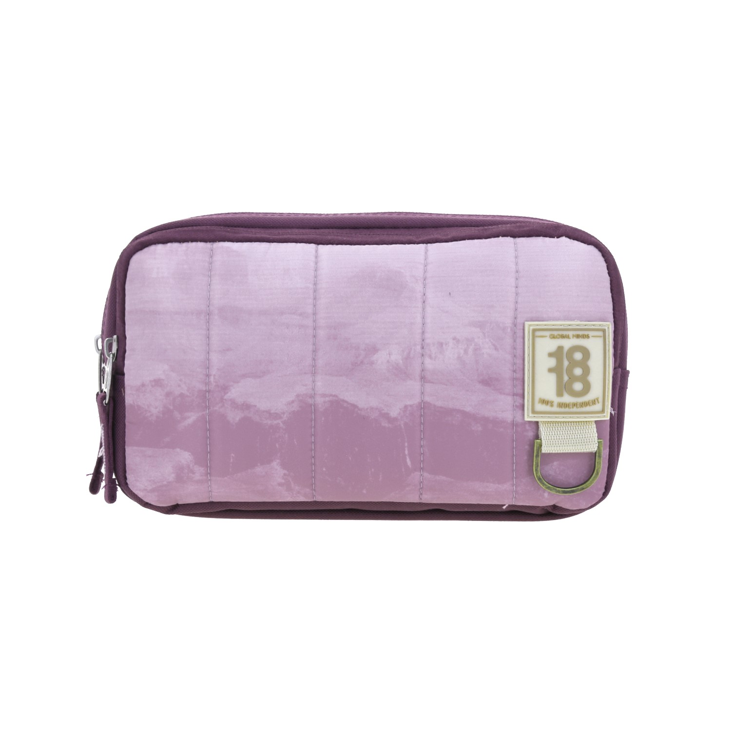 Lapicera Rosa 1818 by Chenson – Estuche Escolar Doble Compartimento