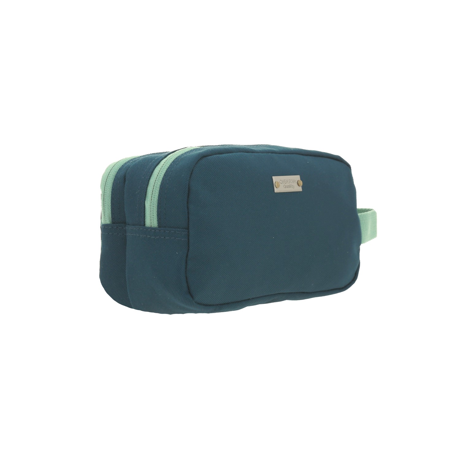 Lapicera verde juvenil 1818 by Chenson – Estuche escolar con doble compartimento 3