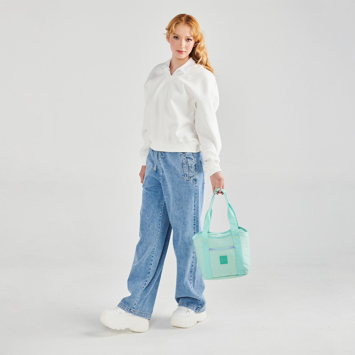 Lonchera Escolar 1818 Chenson Loram 1870460-t Color Celeste - vista 2