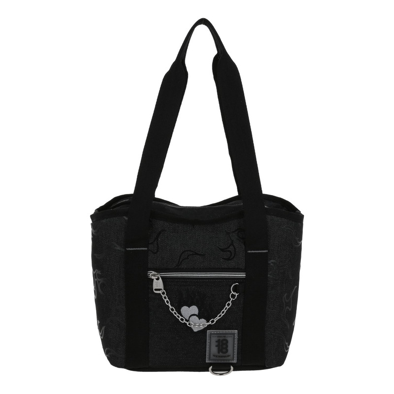 Lonchera Escolar 1818 Chenson Nina 1870494-3 Color Negro