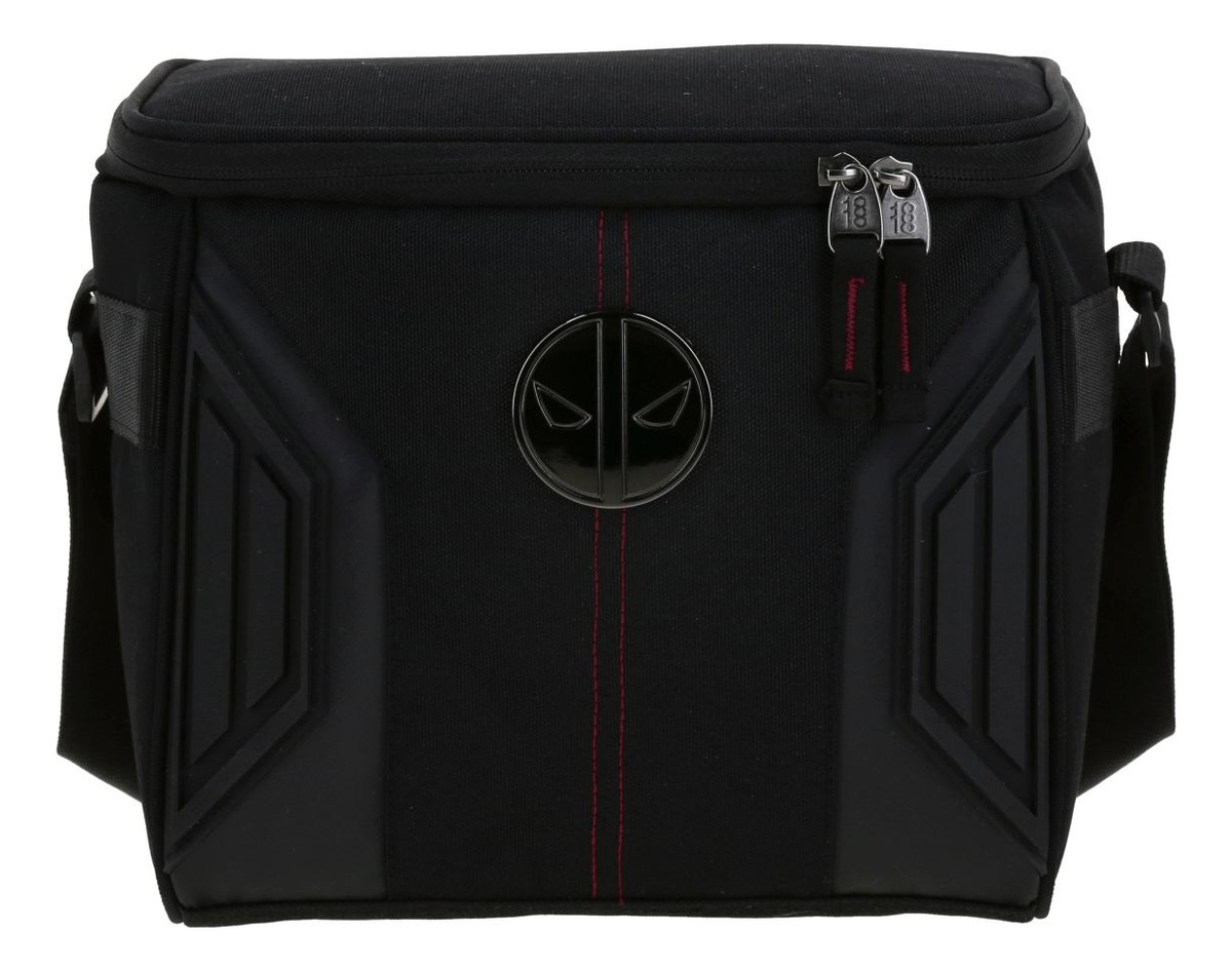Lonchera Escolar Chenson Deadpool Tdf Dp70658-3 Color Negro