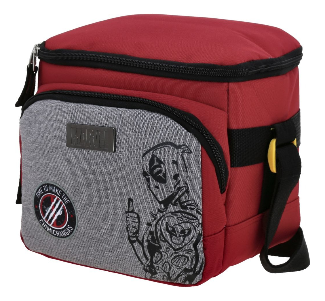 Lonchera Escolar Chenson Deadpool Trulo Dp70691-r Color Rojo 2