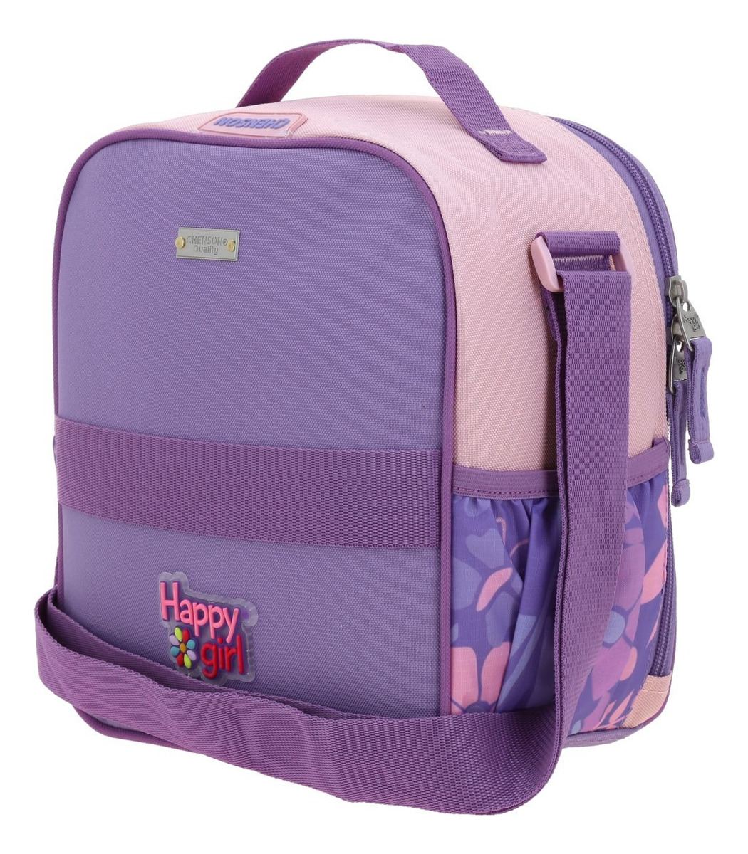 Lonchera Escolar Chenson Happy Girl Bagster Hg70173-u Violet 3