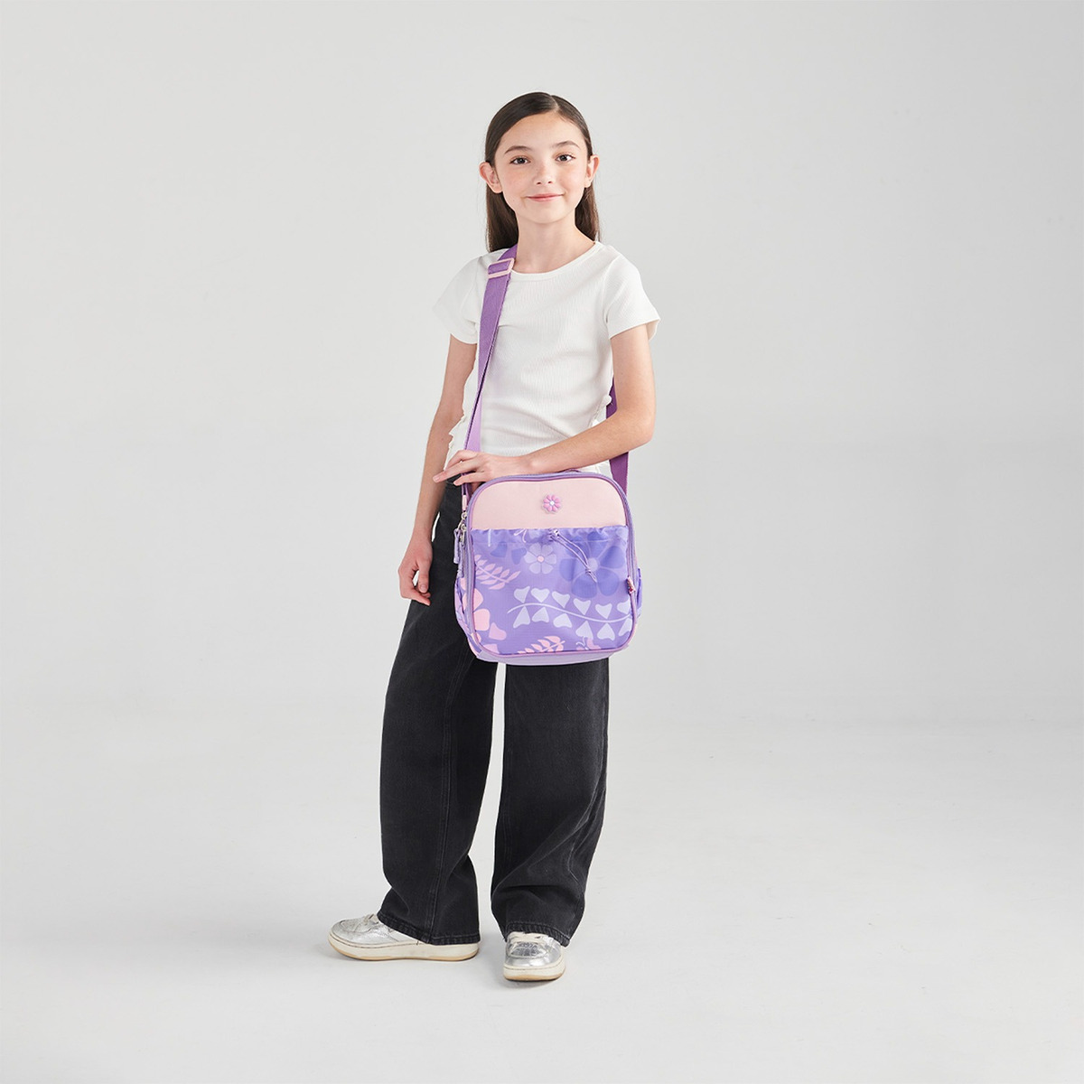 Lonchera Escolar Chenson Happy Girl Bagster Hg70173-u Violet - vista 2