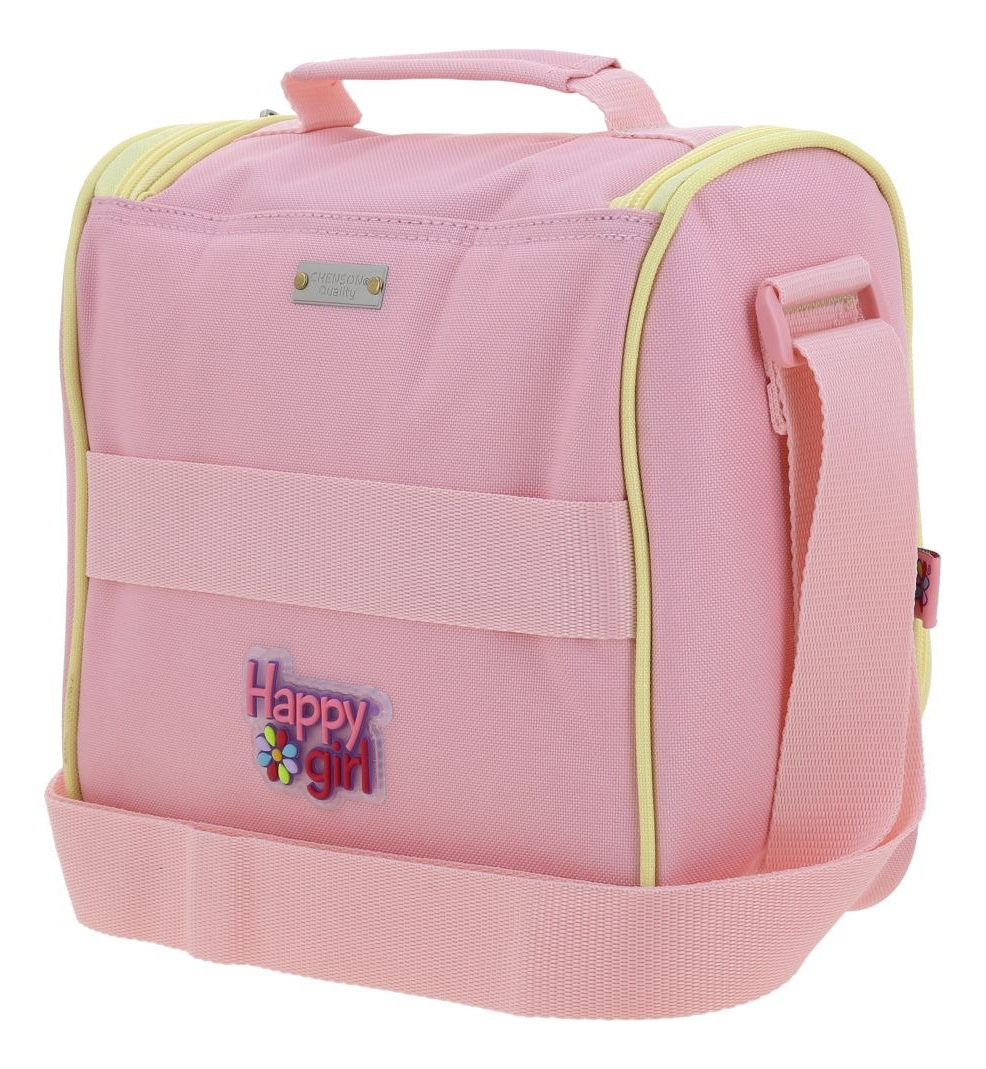 Lonchera Escolar Chenson Happy Girl Hg70302-p Rosa Niñas 4