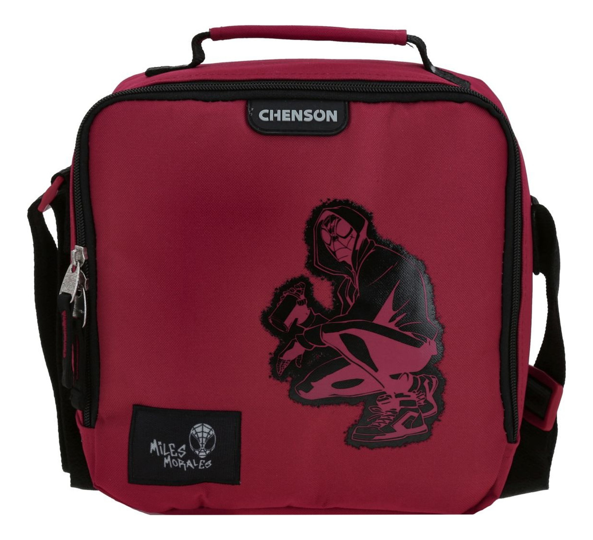 Lonchera Escolar Chenson Miles Morales Grafo Mm70372-m Rojo