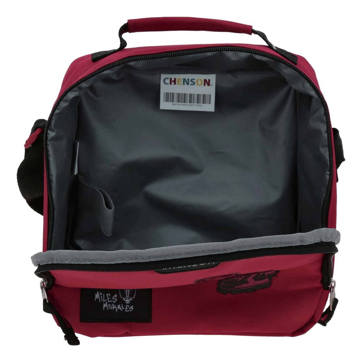 Lonchera Escolar Chenson Miles Morales Grafo Mm70372-m Rojo 5