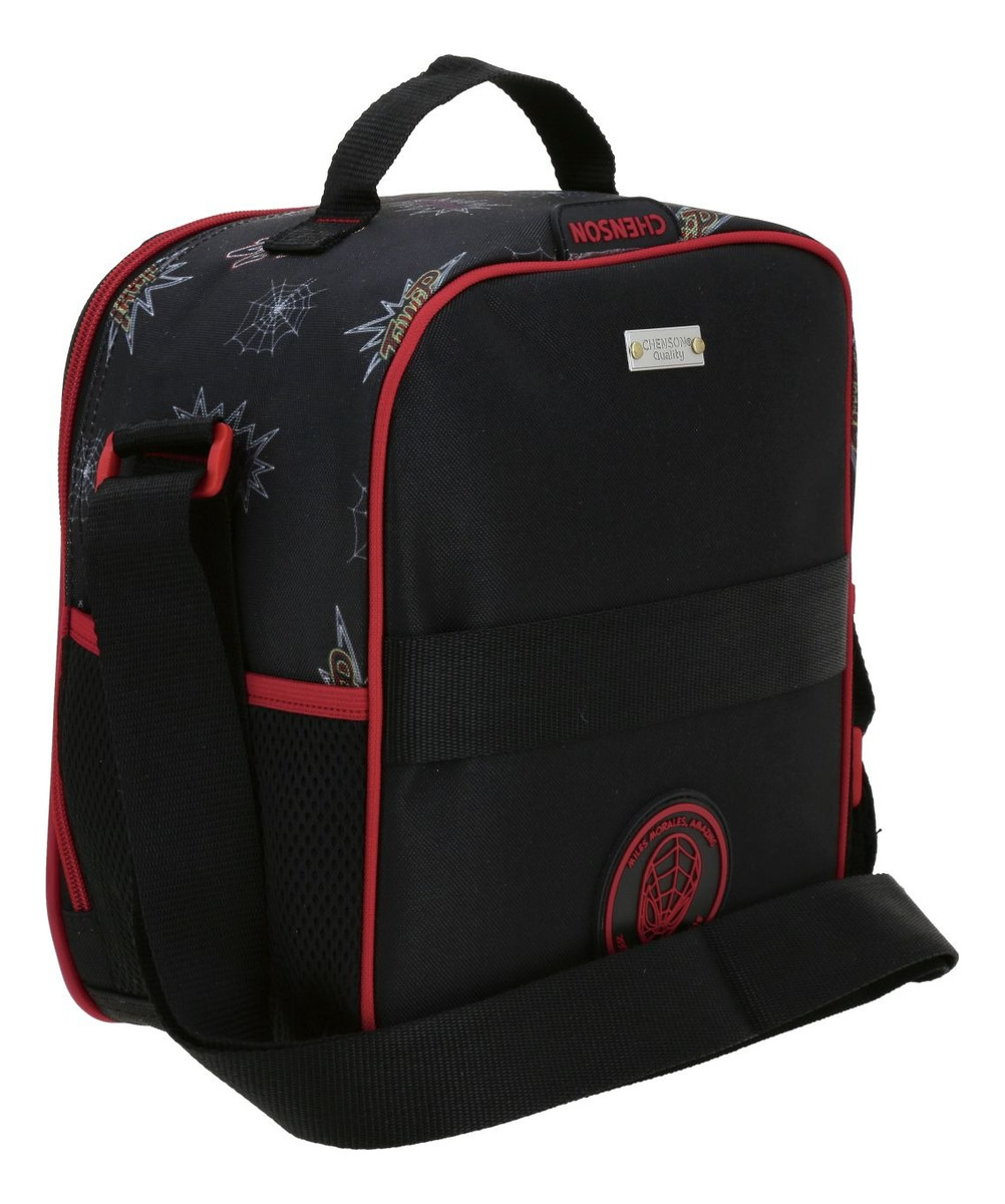 Lonchera Escolar Chenson Miles Morales Laiper Mm70448-3 Negr 2