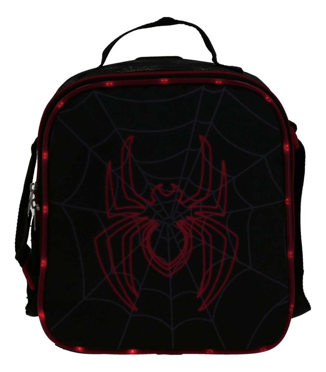 Lonchera Escolar Chenson Miles Morales Laiper Mm70448-3 Negr - vista 2