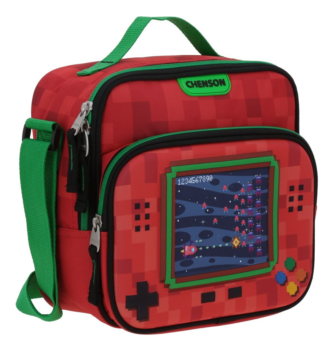 Lonchera Escolar Chenson Origin Videojuegos Galaga Co70336-r 5