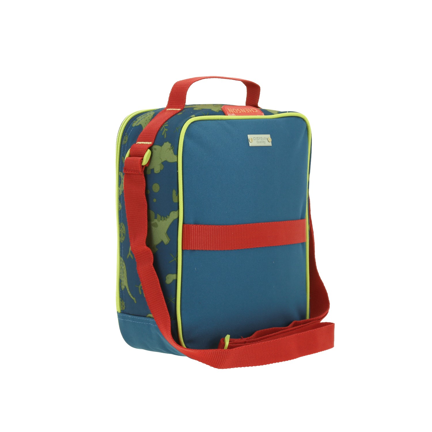 Lonchera escolar Chenson Original azul con forro térmico y asa ajustable 3