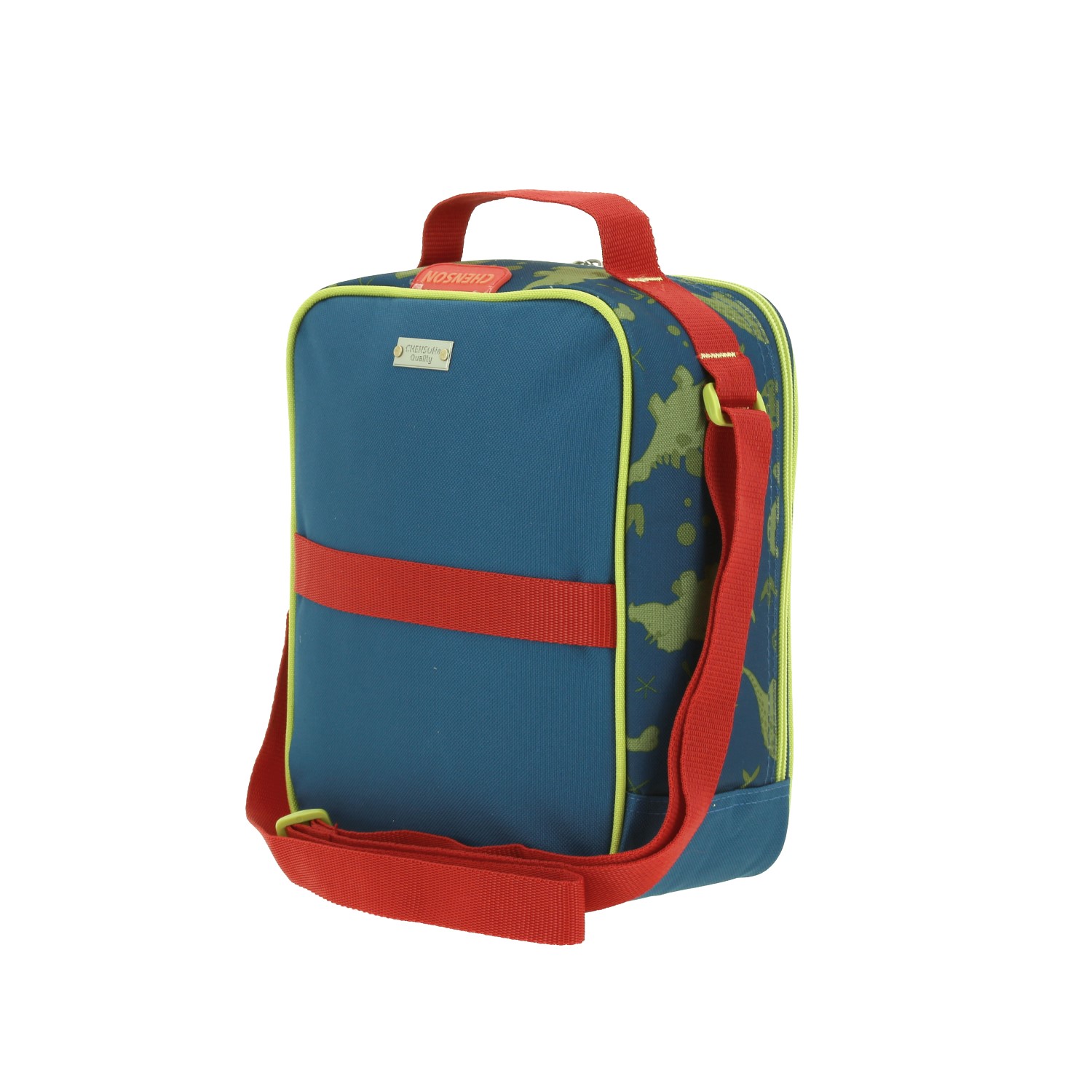 Lonchera escolar Chenson Original azul con forro térmico y asa ajustable 5