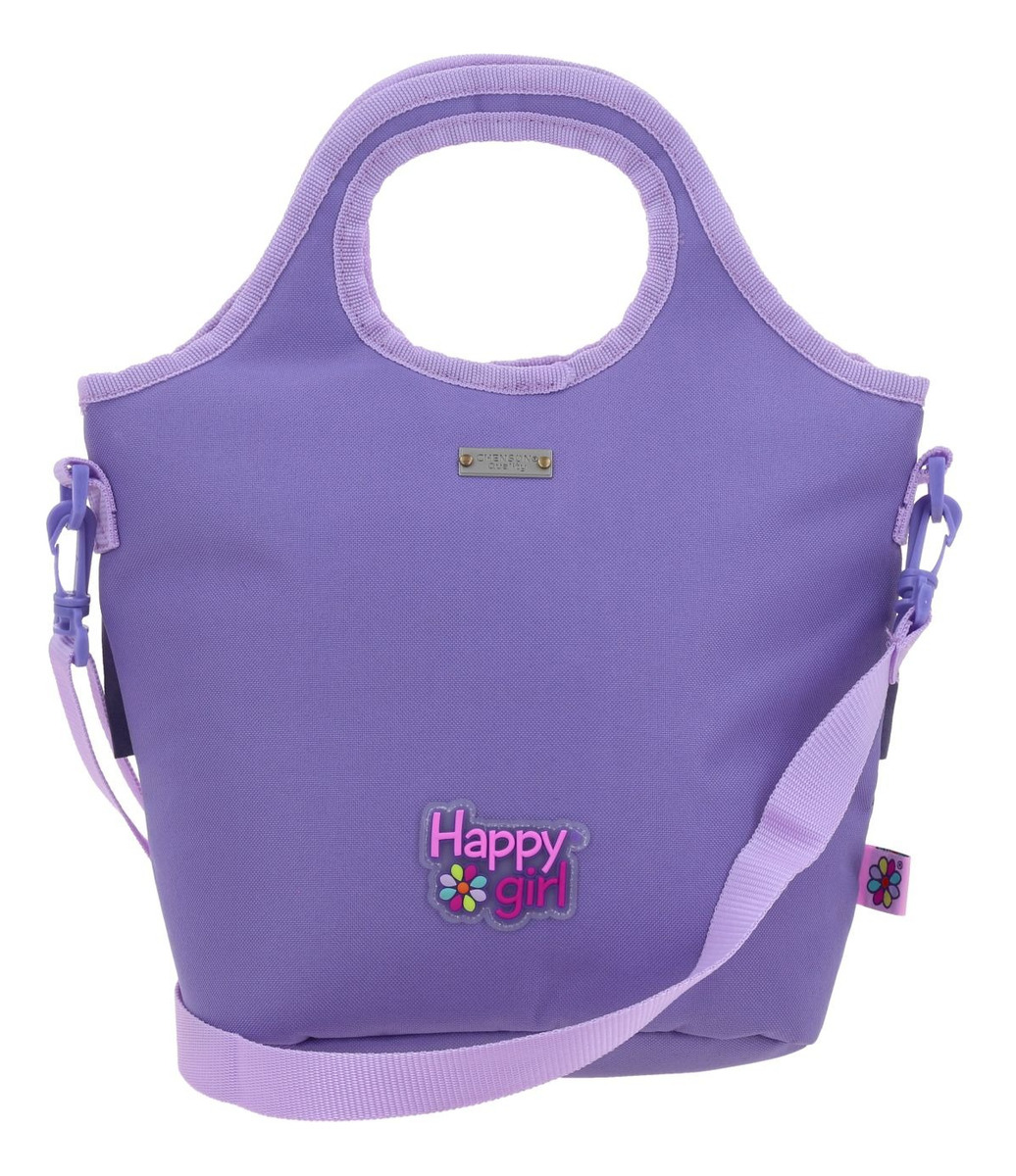 Lonchera Escolar Happy Girl Cowli Hg70253-u Color Violeta 3