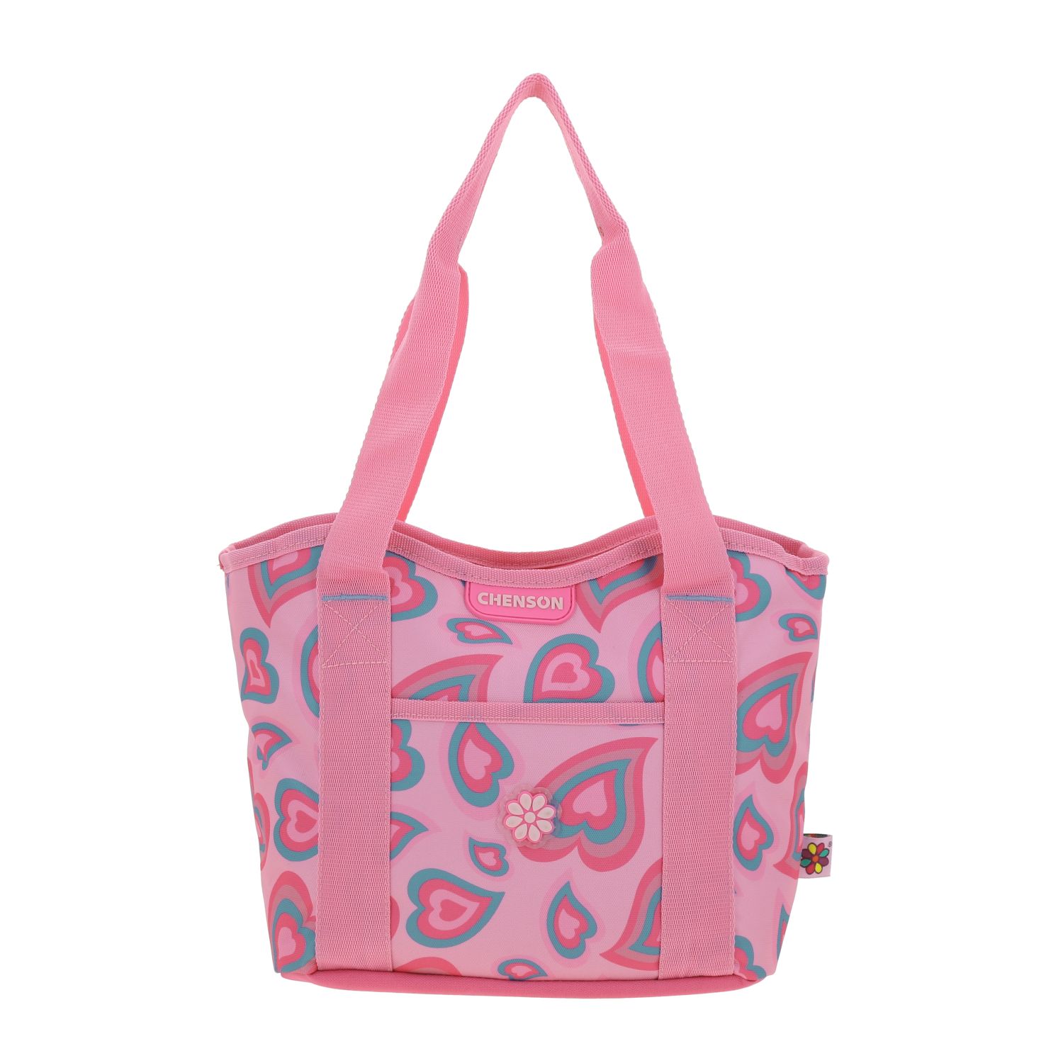 Lonchera escolar Happy Girl rosa térmica para niña – Ideal para primaria