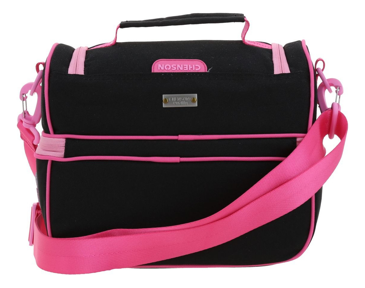 Lonchera Escolar Happy Girl Strong Hg70738-3 Negro Ninas 5