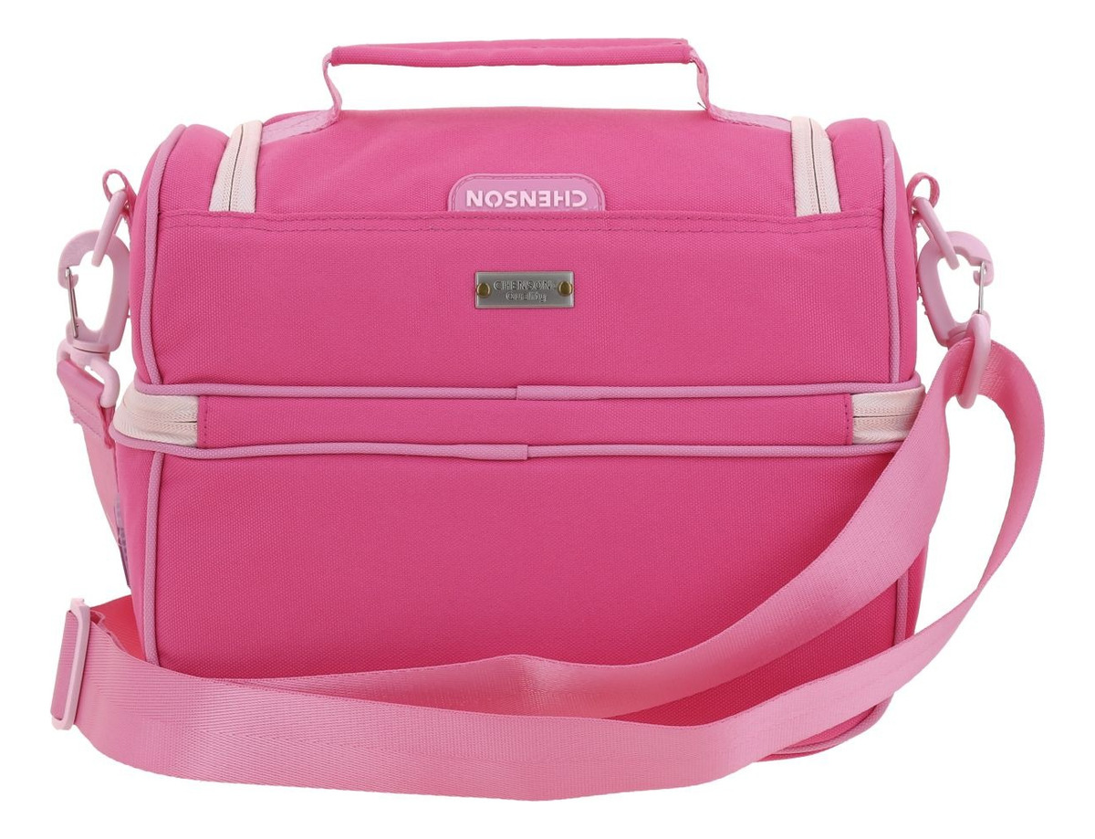 Lonchera Escolar Happy Girl Strong Hg70738-p Rosa Ninas 3