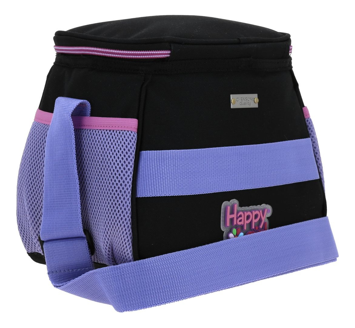 Lonchera Escolar Happy Girl Tarlait Hg70653-3 Color Negro 2