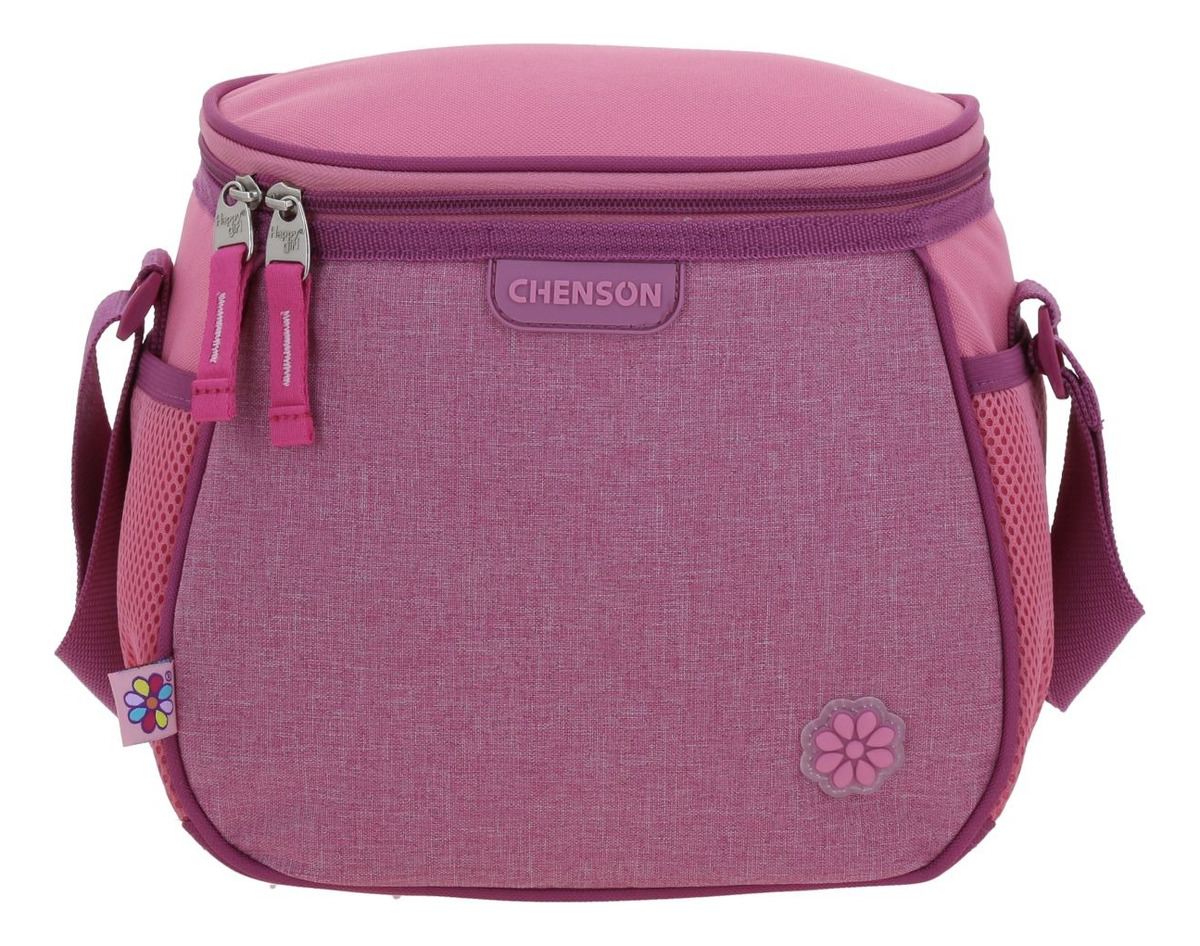 Lonchera Escolar Happy Girl Tarlait Hg70653-p Color Rosa