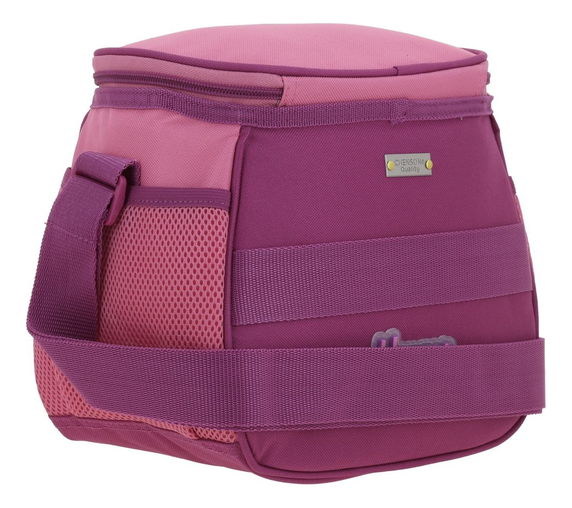 Lonchera Escolar Happy Girl Tarlait Hg70653-p Color Rosa 2