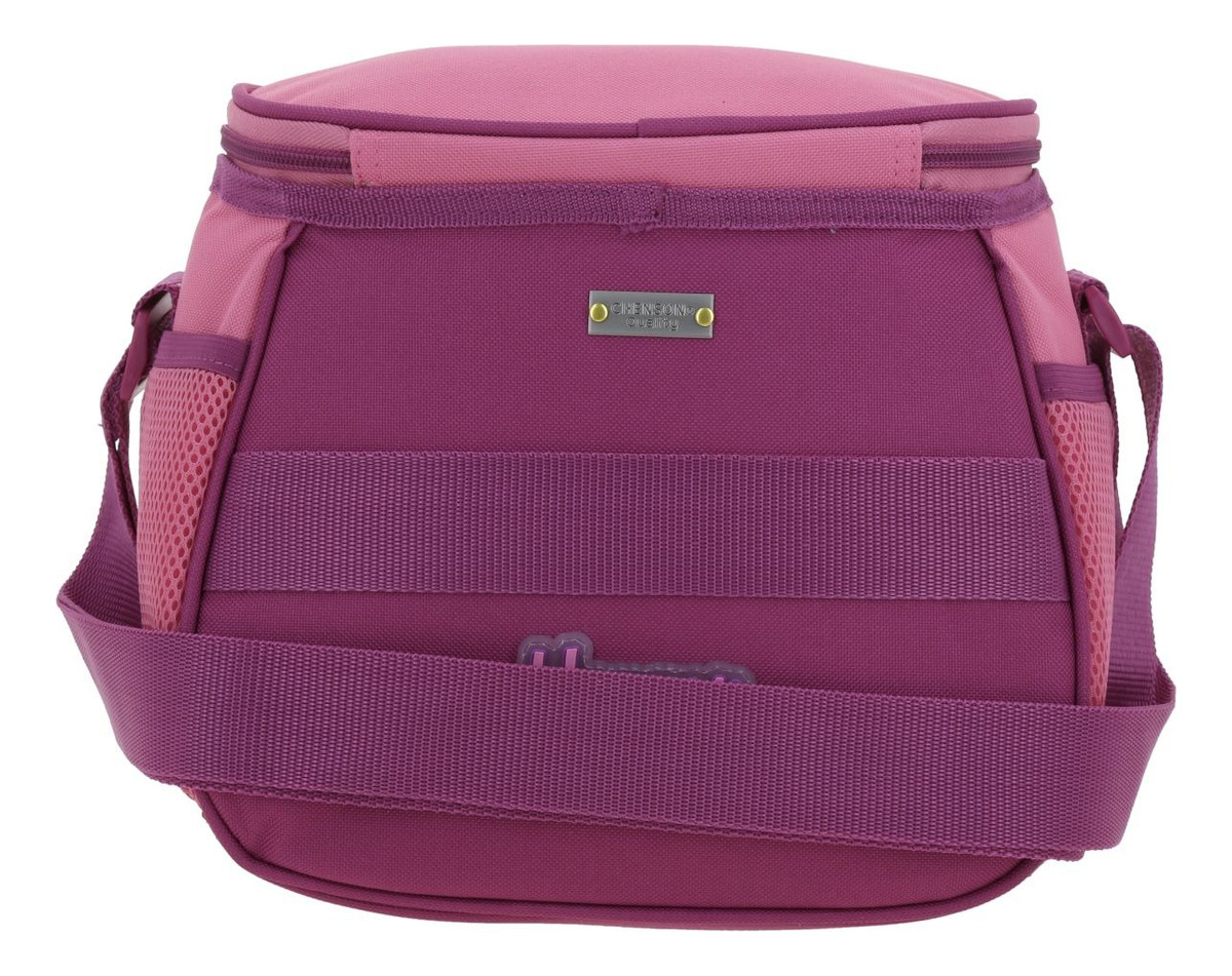 Lonchera Escolar Happy Girl Tarlait Hg70653-p Color Rosa 3