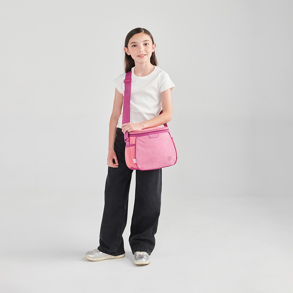 Lonchera Escolar Happy Girl Tarlait Hg70653-p Color Rosa - vista 2