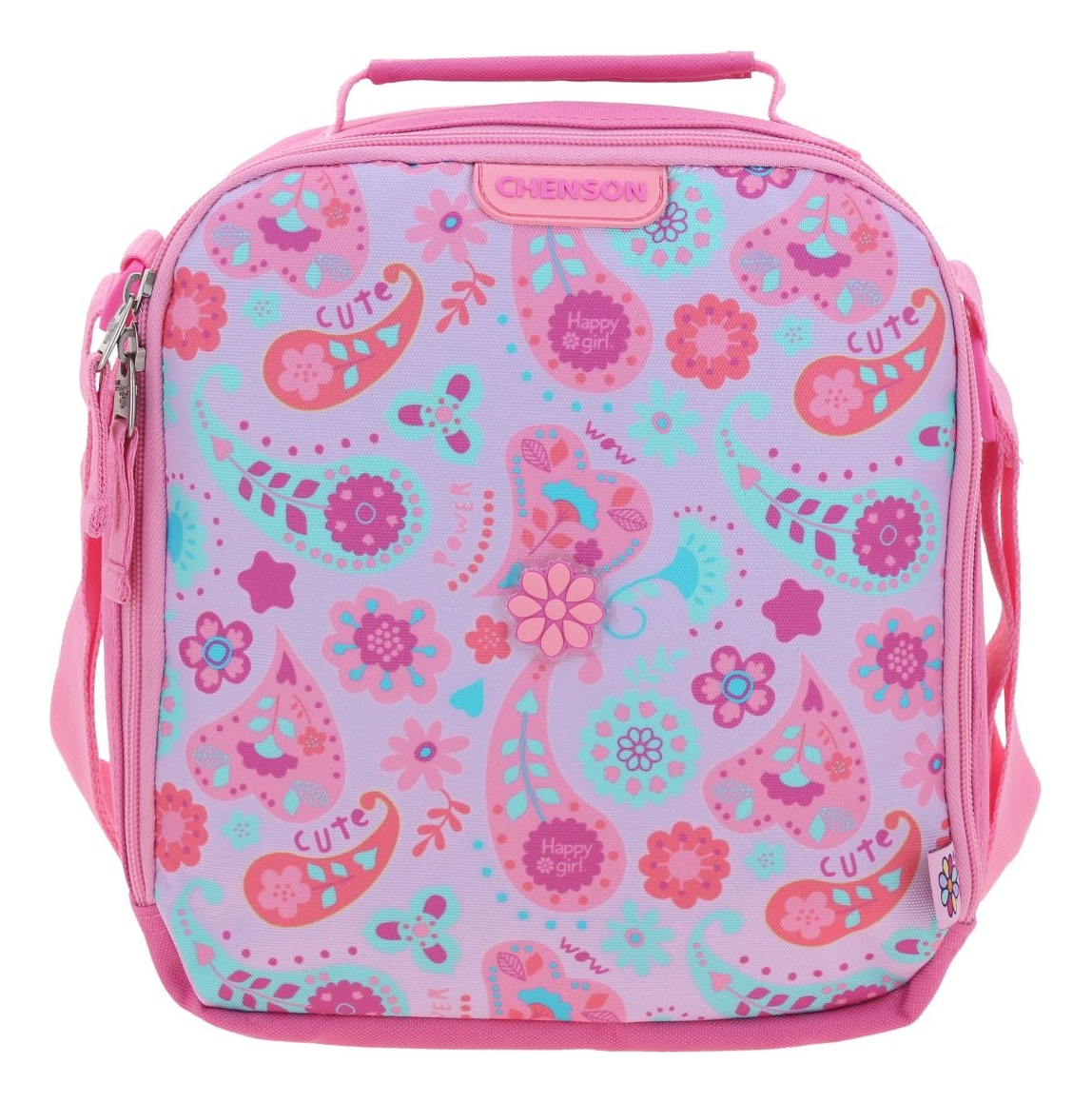 Lonchera Escolar Happy Girl Xoxo Hg70718-p Color Rosa Ninas