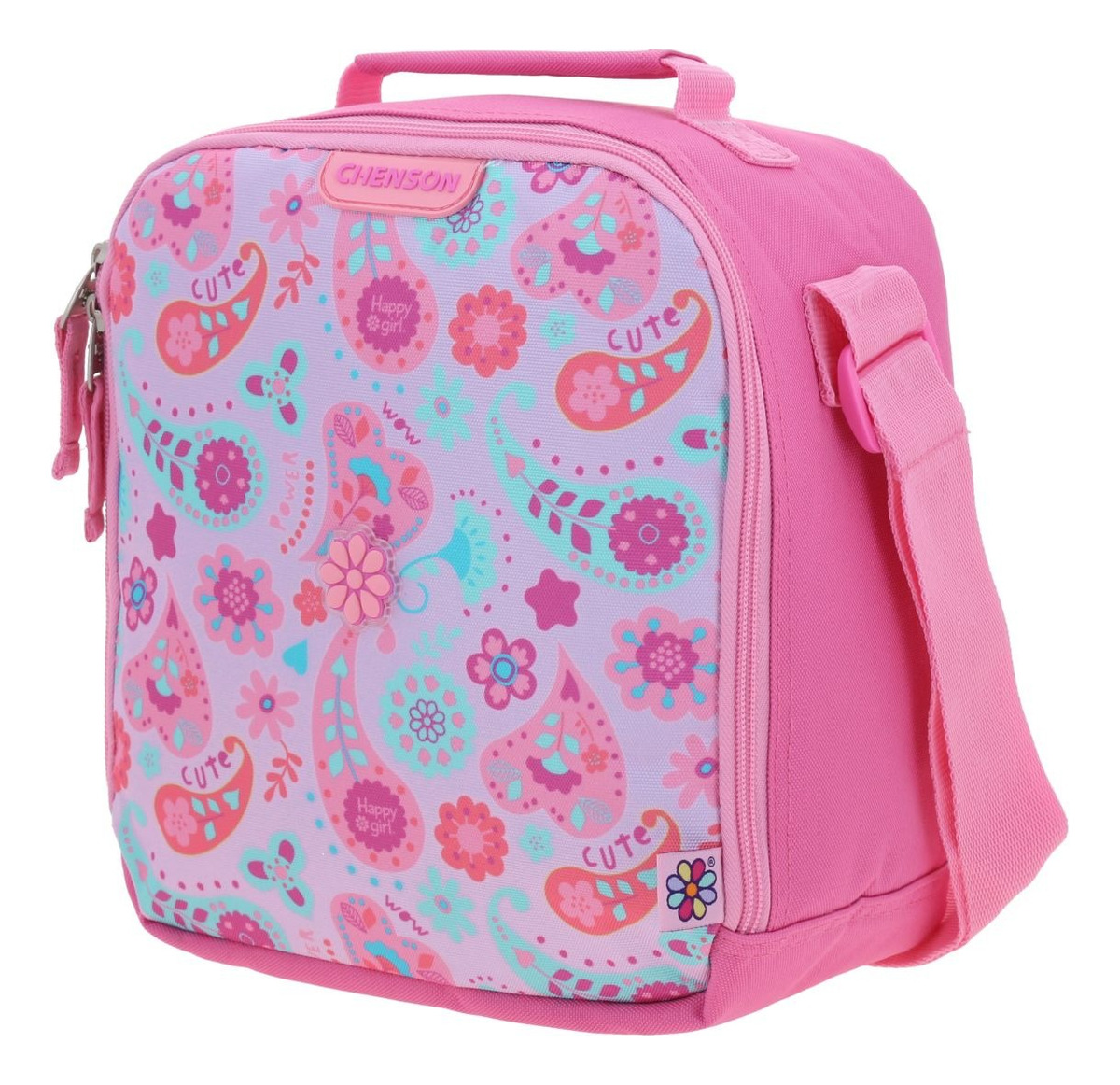 Lonchera Escolar Happy Girl Xoxo Hg70718-p Color Rosa Ninas 2
