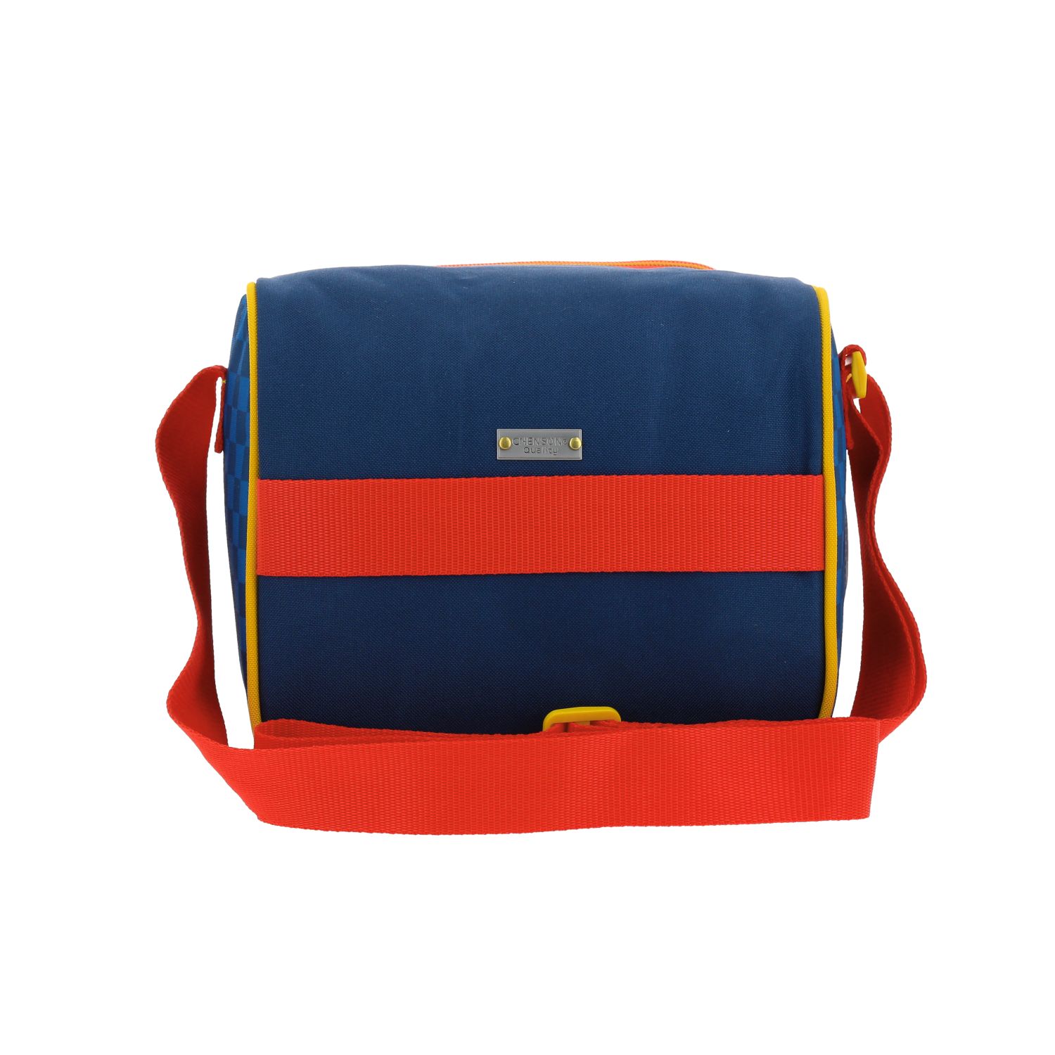 Lonchera escolar Mario Bros by Chenson azul con forro térmico y asa ajustable 4
