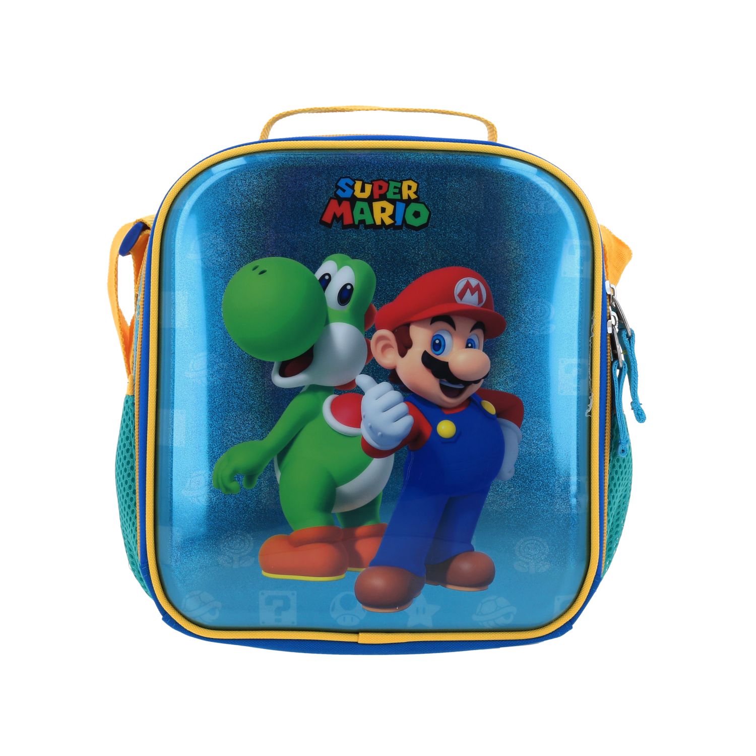 Lonchera escolar Mario Bros by Chenson azul térmica para niños – Ideal para el colegio