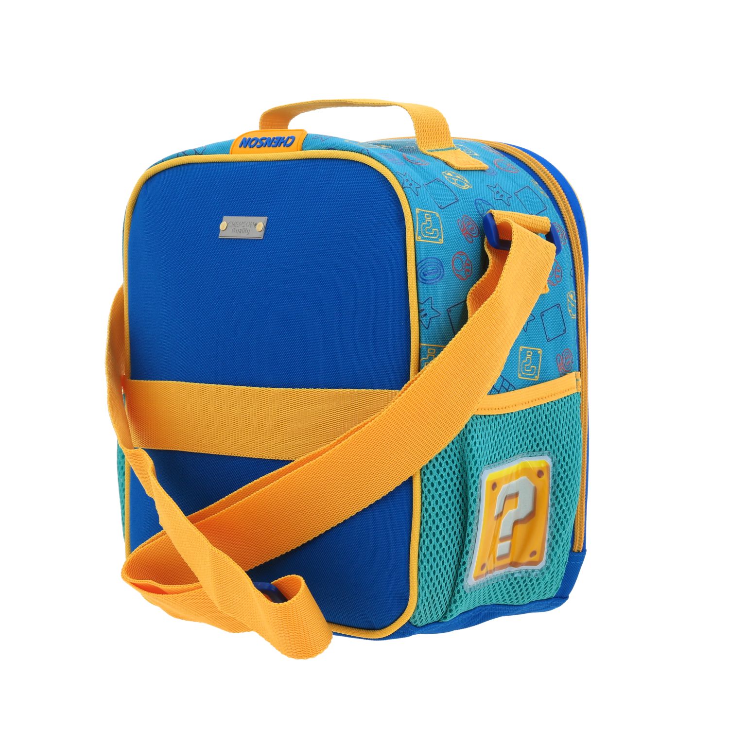 Lonchera escolar Mario Bros by Chenson azul térmica para niños – Ideal para el colegio 5