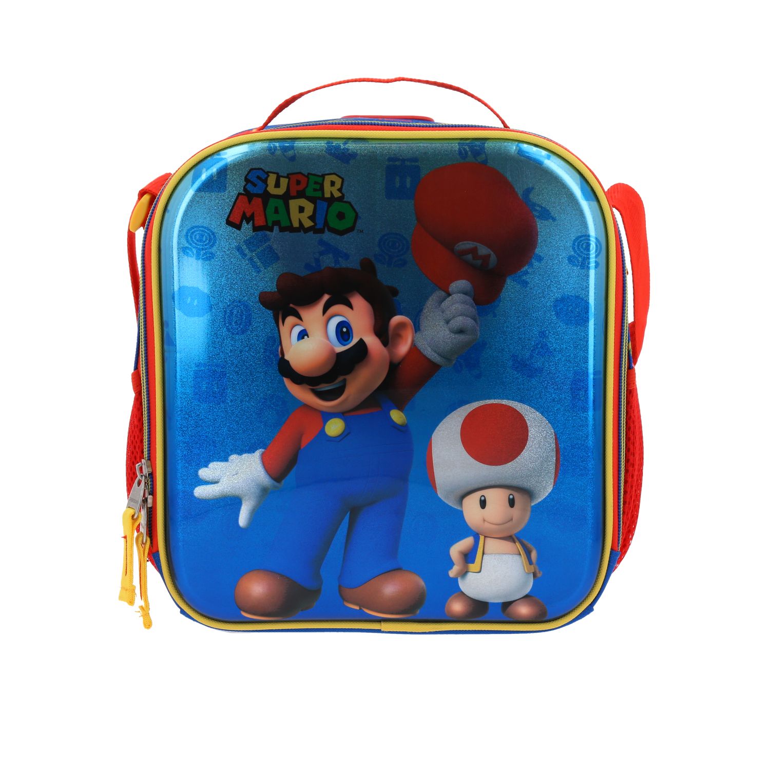 Lonchera escolar Mario Bros by Chenson azul térmica para niños – Ideal para primaria