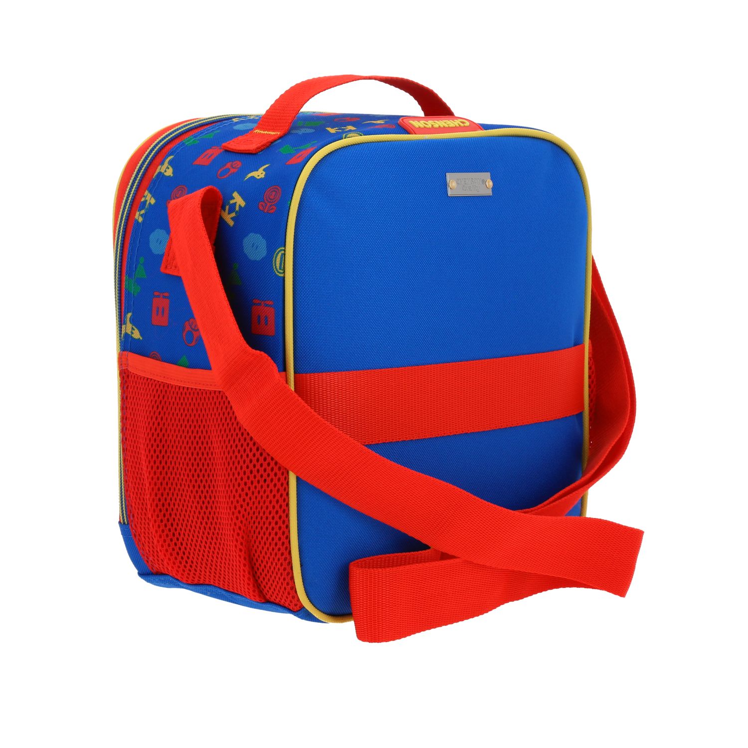 Lonchera escolar Mario Bros by Chenson azul térmica para niños – Ideal para primaria 3